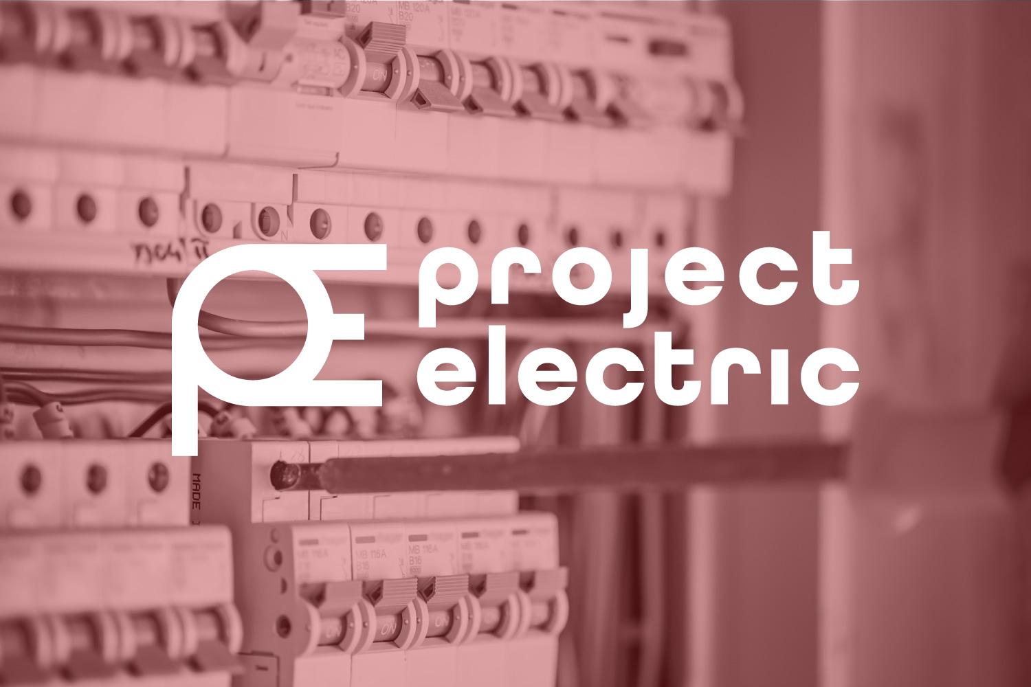 A modern look for an electrical company