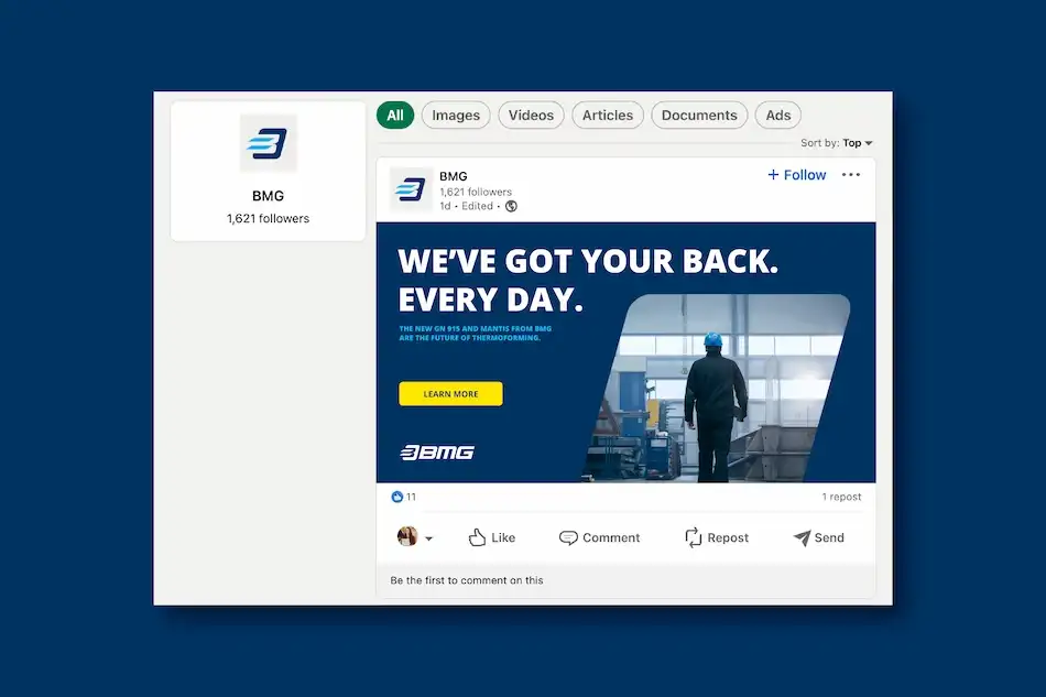Bold campaigns for bold clients